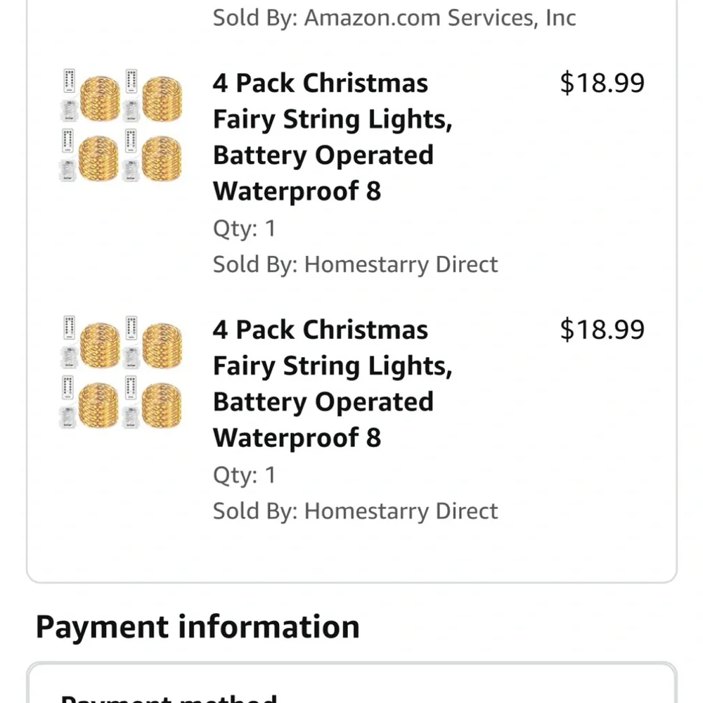 Copper Wire LED Fairy Lights 8 setting AA Battery Powered w/ Remote and Timer